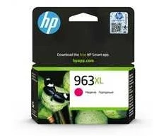 Hewlett Packard (HP) HP 963XL rašalo kasetė, rausvai raudona