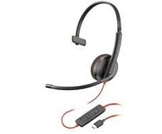 HP Ausinės Poly Blackwire 3210 (80S09A6)