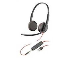 Hewlett Packard (HP) HP Poly Blackwire 3225 Stereo USB-A Ausinės Bulk