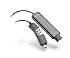 HP Poly DA75 Wideband QD auf USB-Adapteris (USB-A &amp; USB-C)