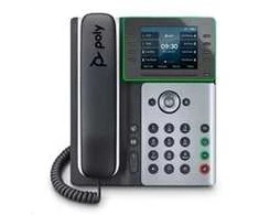 HP Poly Edge E300 IP telefonas su PoE