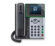 Hewlett Packard (HP) Poly Edge E320 IP telefonas ir PoE