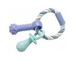 Gimborn Gimdog Cotton Dent + Rope Ring W/Tpr 15cm žaislas šuniui