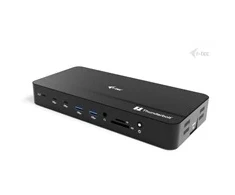 I-tec Thunderbolt 5 trijų ekranų prijungimo stotelė, M.2 lizdas, 6x USB 2.5 GLAN maitinimo šaltinis, 140W