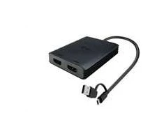 „I-tec USB-A/USB-C“ dvigubas 4K/60 Hz HDMI vaizdo adapteris