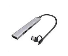 I-TEC USB-A/USB-C 4 prievadų HUB/1X USB-C 3.1+3X USB 2.0