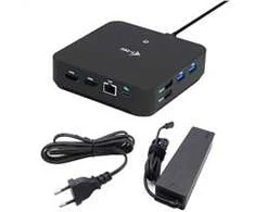I-tec USB-C DP Dvigubas HDMI2xHDMI 4K 60Hz 1x USB-C (10Gbps) 5x USB-A (3x5Gbps) Maitinimo tiekimas 100W LAN Garsas + universalus įkrovimas 100W