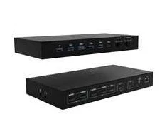 „I-tec USB-C KVM Dock PRO 3“ 3 pagrindiniams kompiuteriams