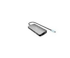 I-tec USB-C Metal Nano 3x Ekranas DP HDMI VGA Docking Station LAN Power Delivery 100W