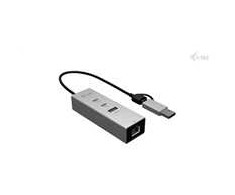 I-tec USB-C/USB-A metalinis šakotuvas 3 - 2x USB-C 1x USB-A 2.5GLAN