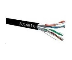 Montavimo kabelis Solarix STP, Cat6A, laidas, PE, ritė 500m SXKD-6A-STP-PE