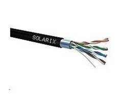 Solarix Lauko FTP montavimo kabelis, Cat5E, laidas, PE, dėžutė 305m SXKD-5E-FTP-PE