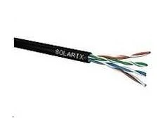 Solarix Cat.5e UTP PE Juoda SXKD-5E-UTP-PE
