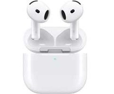 Apple AirPods (4-os kartos) AirPods 4 belaidės ausinės, į ausis, skambučiams / muzikai / sportui / kasdieniam „Bluetooth“ ryšiui, baltos