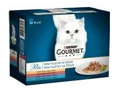 Purina Nestle Gourmet Perle anties, kalakutienos, ėrienos, tuno - Katei šlapias ėdalas - 12 x 85 g