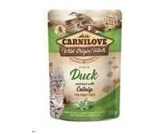 Carni Love Carnilove konservai katėms maiš. antiena Catnip 85g