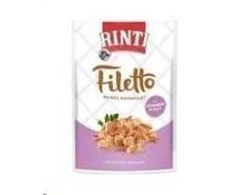 FINNERN GmbH end Co. KG Rinti Filetto šunų konservai su vištiena ir kumpiu 100 g, maišelyje