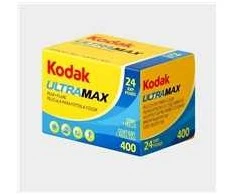 Fotojuosta Kodak Ultramax 400/24 kadrai