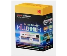 „Kodak Charmera Millennium“ skaitmeninio fotoaparato raktų pakabukas su akluoju dėklu