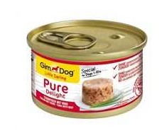 GimCat Pure Delight tuńczyk su wołowiną 85g