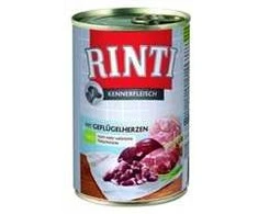 FINNERN GmbH end Co. KG Rinti Kennerfleisch suaugusių šunų konservuotas pašaras su vištų širdelėmis, 400g