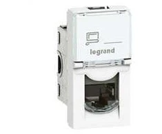 Legrand MOSAIC PC lizdas (vienas RJ45 cat.6)