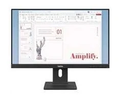 LENOVO LCD E24-40 - 23.8",IPS,16:9,1920x1080,100Hz,250cd/m2,1300:1,4ms(GtG),VGA,DP,HDMI,Repro,Pivot