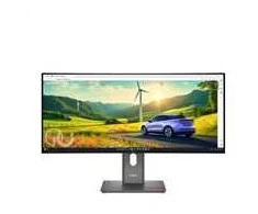 Lenovo ThinkVision P34WD-40 computer monitorius 86.4 cm (34") 3440 x 1440 pikselių Wide Quad HD LCD Juodas