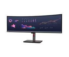 LENOVO LCD P49w-30 - 49”,IPS, matinis,16:9,5120x1440,60Hz,4ms/6ms,350cd/m2,2000:1,HDMI,DP,USB-C,ThB,RJ45,USBHub,Pivot,VESA
