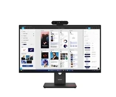 LENOVO LCD T32UD-40+MC60 - 31,5 col., IPS, 16:9, 3840x2160, 60 Hz, 350 cd/m², 1500:1, 4 ms (GtG), HDMI, DP, USB Hub, USB-C, RJ45, Pivot