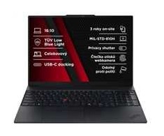 Nešiojamas kompiuteris LENOVO NTB ThinkPad E16 AMD G3 - Ryzen5 220,16GB,512SSD,bezOS