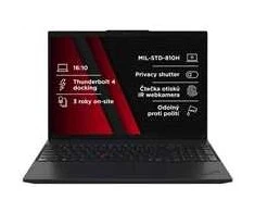 Nešiojamas kompiuteris LENOVO NTB ThinkPad L16 AMD G2 - Ryzen7 PRO 250, 16" WUXGA, 32GB, 1TB SSD, 5MP + IR kamera, W11P
