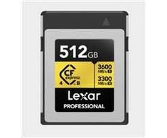 Atminties kortelė Lexar CFexpress 4.0 Pro Gold R3600/W3300 512GB