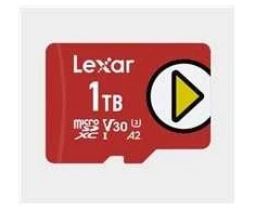 Lexar PLAY Micro SDXC UHS-I R150 1TB atmintinė