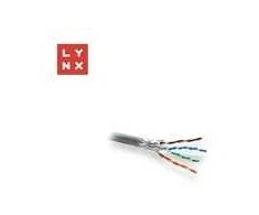 LYNX FTP kabelis, Cat6, PVC (Eca), varinis, skirtas naudoti viduje, pilkas, dėžutė 305m