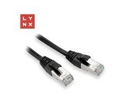 LYNX FTP jungiamasis kabelis Cat5e PVC, CCA, 20m, juodas
