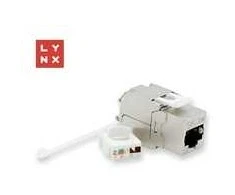 LYNX keystone STP Cat5e, savisriegis, sidabrinis