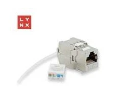 LYNX keystone STP Cat6, savisriegis, sidabrinis