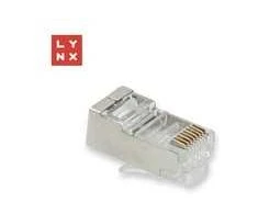 LYNX konektor STP Cat6a, 50µ, 100ks