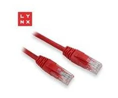LYNX UTP jungiamasis kabelis Cat5e, PVC, CCA, 2m, raudonas