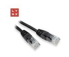 LYNX UTP jungiamasis kabelis Cat5e, PVC, CCA, 7m, juodas
