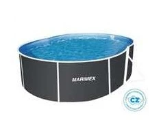 Marimex Bazén Orlando Premium DL 3,66 x 5,48 x 1,22 m - GRAPHIT, bazén, fólie