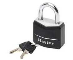 SAFE HOME Master Lock Solid aliuminio pakabinama spyna 9140EURDBLK - 40mm