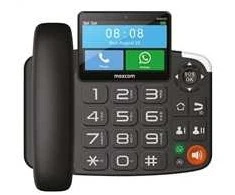 MAXCOM stalinis telefonas SIM kortelei MM42D juodas