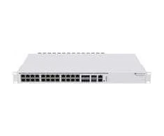 Maršrutizatorius MIKROTIK CRS326-4C+20G+2Q+RM komutatorius 20x RJ45 2.5G 4x 2.5G ETH/10G SFP+ derinys 2x 40G QSFP+