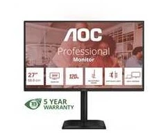 Monitorius AOC Q27E4CV - 120 Hz | QHD | IPS | 27 colių