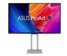 Monitorius ASUS LCD 27" PA27UCDMR ProArt Ekranas, 4K UHD, QD-OLED, Ultraslim, 240Hz, 0,1ms, HDR10, 99% DCI-P3, Thunderbolt4, Sidabrinis