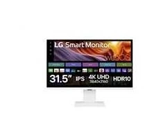 Monitorius LG | 32U850SA-W | 32 " | IPS | 16:9 | 60 Hz | 5 ms | 3840 x 2160 pikselių | 400 cd/m² | HDMI jungtys quantity 2 | Baltas