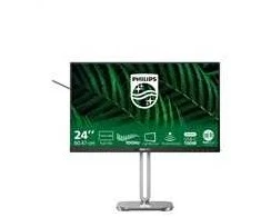 Mmd monitoriai Ekranai PHILIPS 24B2G5301/00 Monitorius 23.8 colio 1920x1080 100Hz HDMI DP USB tamsus pilkas