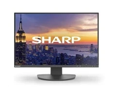 Monitorius SHARP MT 24" MultiSync EA242W-BK, IPS TFT, 1920x1200, 300 nitų, 1000:1, 6ms, DP, DVI-D, HDMI, USB, Repro, Juoda